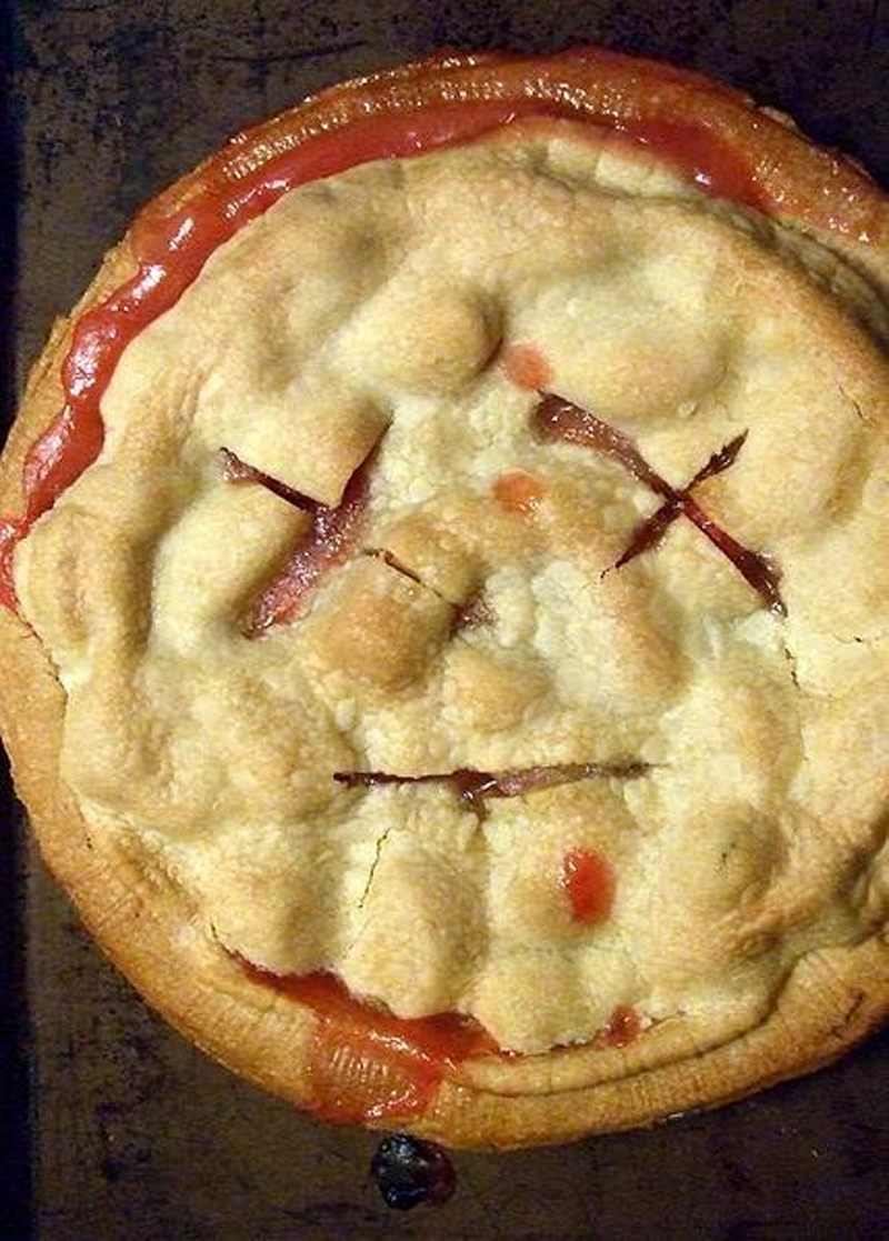 Homemade Rhubarb Pie Homemade Rhubarb Pie picture