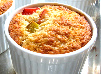 Rhubarb Pudding Rhubarb Pudding picture
