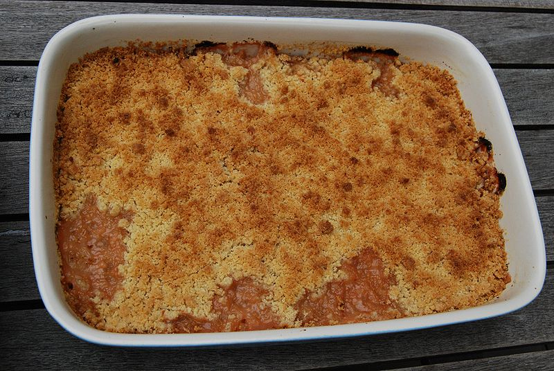 Sour Cream Rhubarb Squares Sour Cream Rhubarb Squares picture