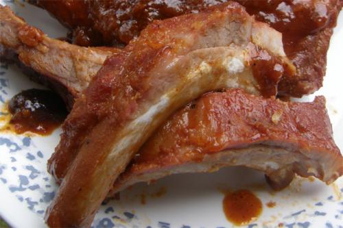 Golden Glazed Ribs Golden Glazed Ribs picture