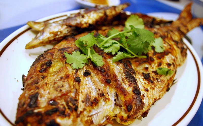 Rice Baked Stuffed Fish Rice Baked Stuffed Fish picture