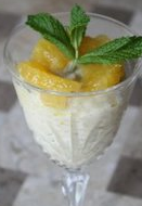 Creamy Nutmeg-Spiced Rice Pudding With Orange And Mint Yogurt Creamy Nutmeg-Spiced Rice Pudding With Orange And Mint Yogurt picture