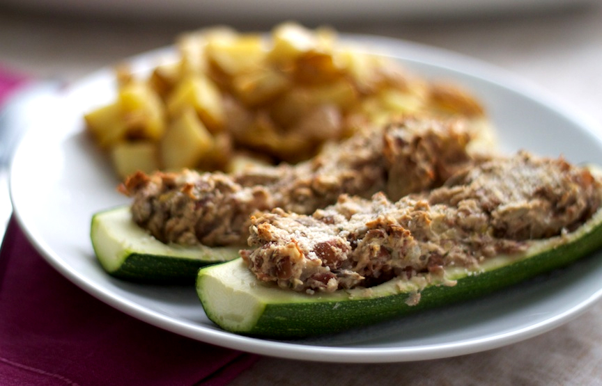 Rice Stuffed Zucchini Rice Stuffed Zucchini picture