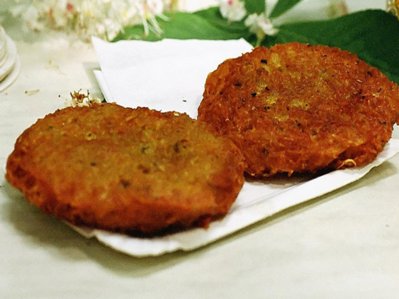 Chanterelle Risotto Cakes Chanterelle Risotto Cakes picture