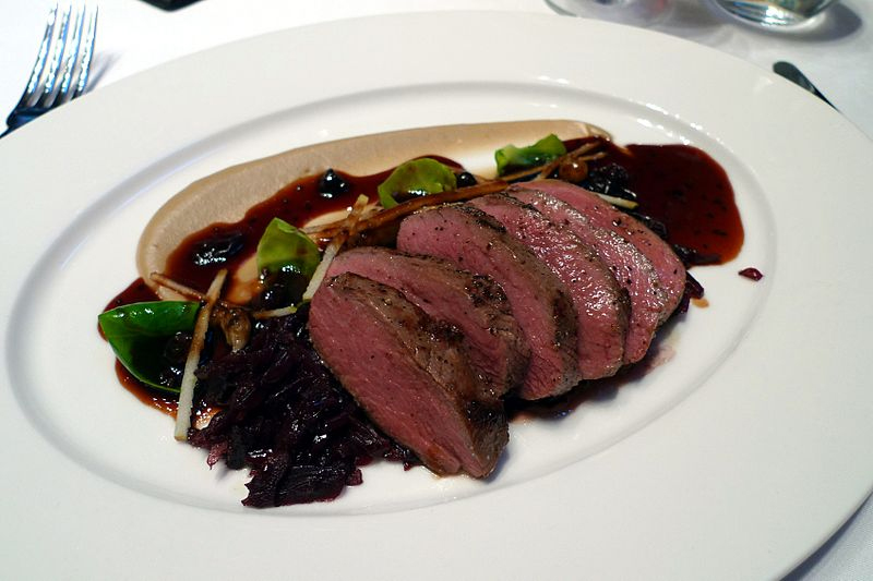 Roast Saddle Of Venison Roast Saddle Of Venison picture