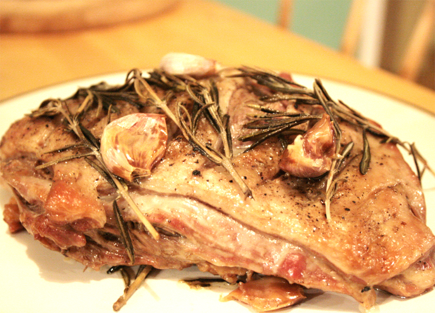 Roast Shoulder Of Lamb Roast Shoulder Of Lamb picture