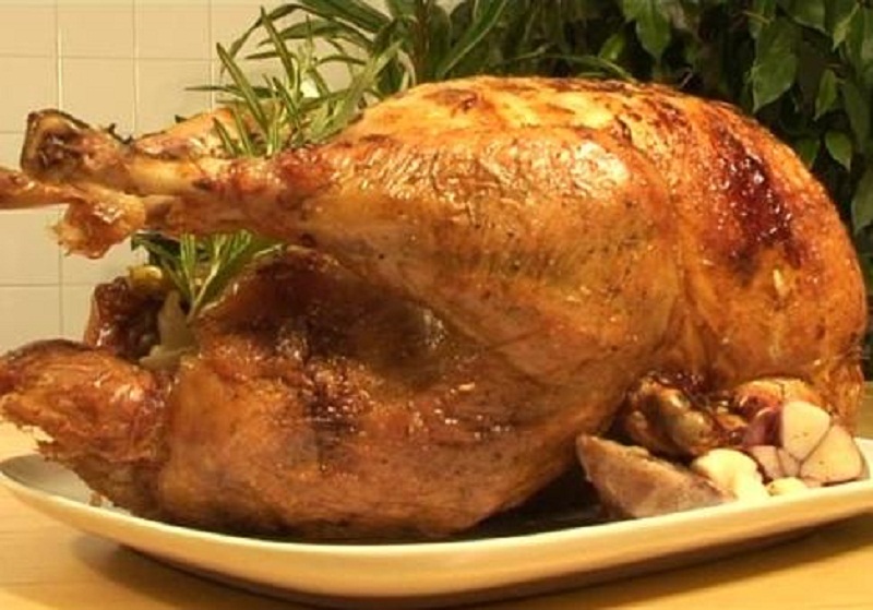 Roast Turkey With Orange-Rice Stuffing Roast Turkey With Orange-Rice Stuffing picture