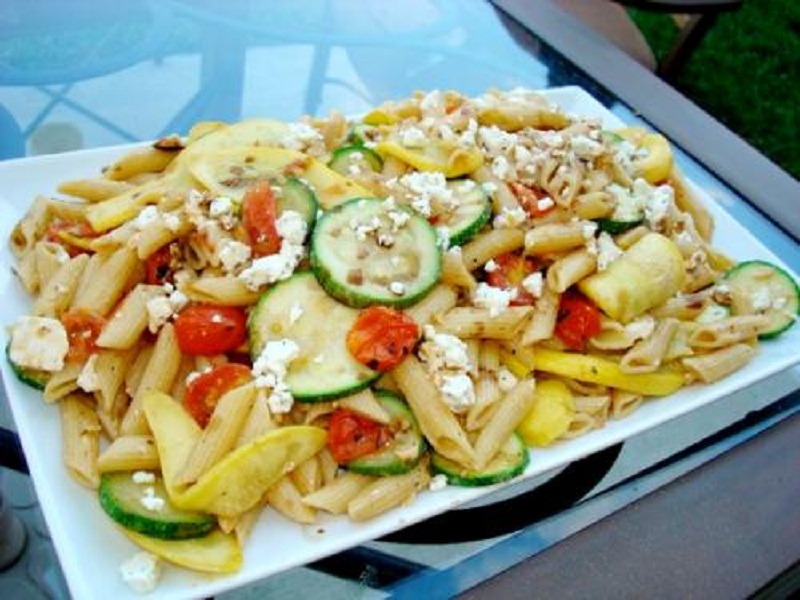 Roast Vegetables with Green Olives and Ricotta Roast Vegetables with Green Olives and Ricotta picture