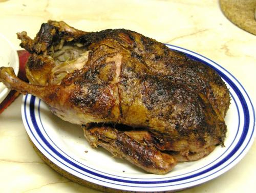 Roast Wild Duck And Rice Stuffing Roast Wild Duck And Rice Stuffing picture