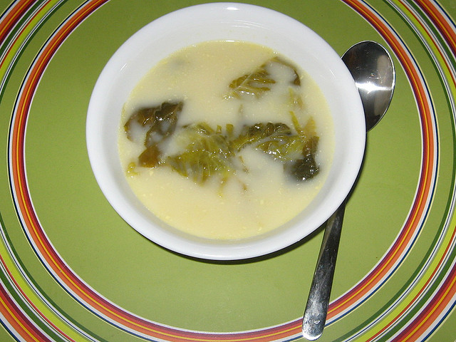 Romaine Lettuce Soup Romaine Lettuce Soup picture