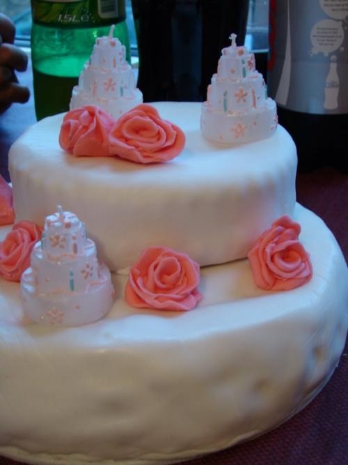 Rose Cream Cake Rose Cream Cake picture