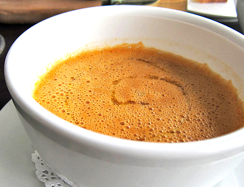 Saffron Flavored Fish Soup Saffron Flavored Fish Soup picture