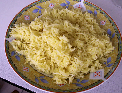 Spicy Saffron Rice Spicy Saffron Rice picture