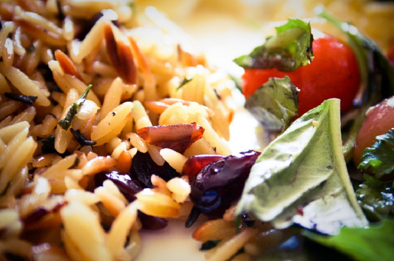 Saffron Rice And Almond Salad Saffron Rice And Almond Salad picture