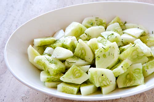Bebo's Cool Cucumber Crunch Salad Bebo's Cool Cucumber Crunch Salad picture