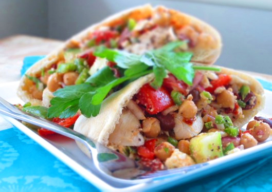 Salad in a Pita Salad in a Pita picture