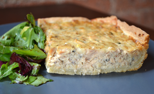 Salmon-Asparagus Pie Salmon-Asparagus Pie picture