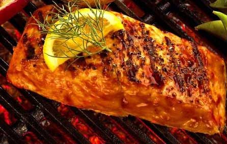 Grilled Salmon Grilled Salmon picture