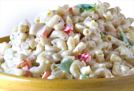 Salmon And Macaroni Salad Salmon And Macaroni Salad picture