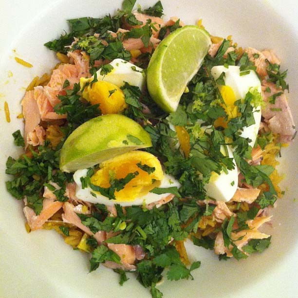 Salmon Kedgeree Salmon Kedgeree picture