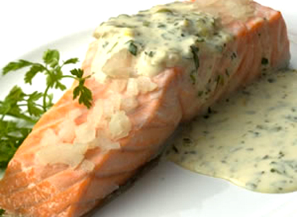 Salmon with Butter Sauce Salmon with Butter Sauce picture