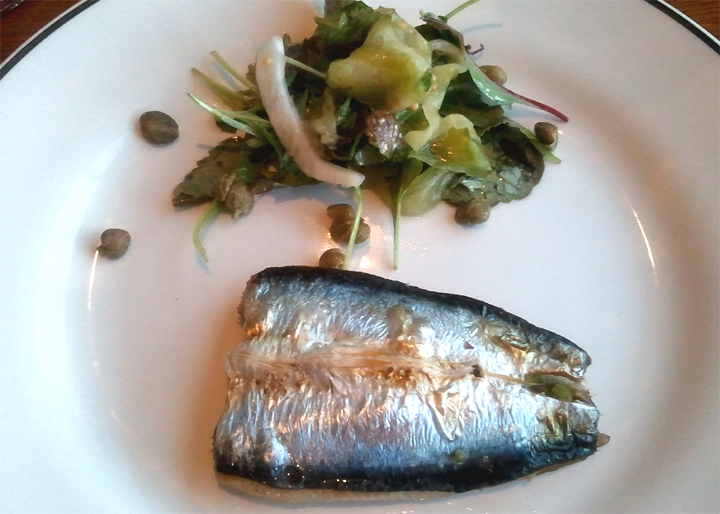 Sardine And Beet Salad Sardine And Beet Salad picture