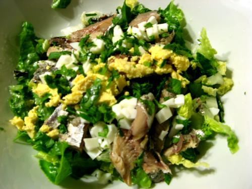 Sardine Mystery Salad Sardine Mystery Salad picture