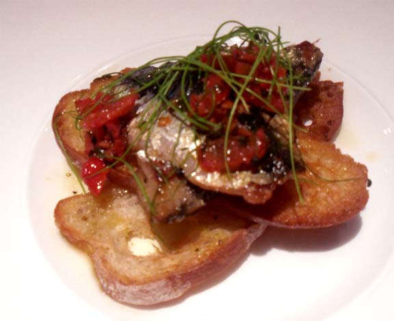 Cheese and Sardines On Toast Cheese and Sardines On Toast picture