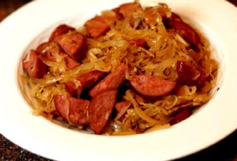 Sausage, Cabbage And Beer Sausage, Cabbage And Beer picture