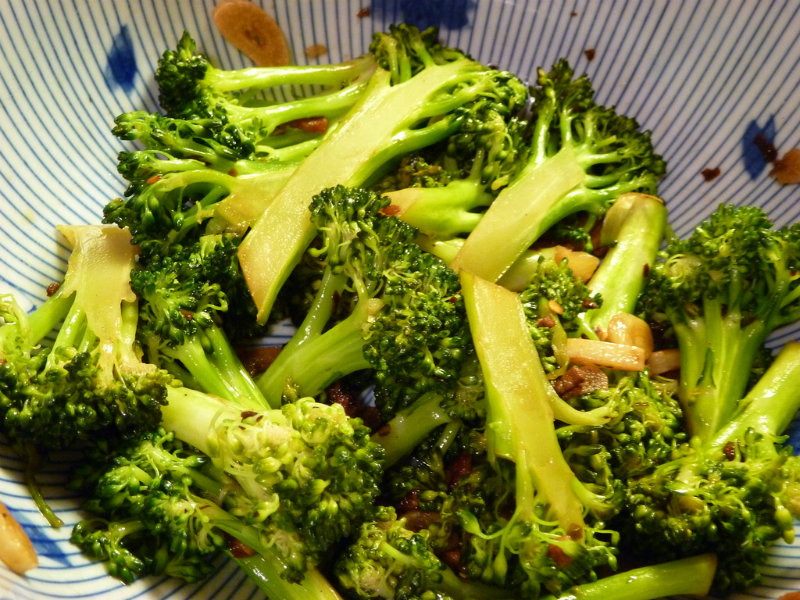 Sauteed Broccoli with Spring Onions Sauteed Broccoli with Spring Onions picture