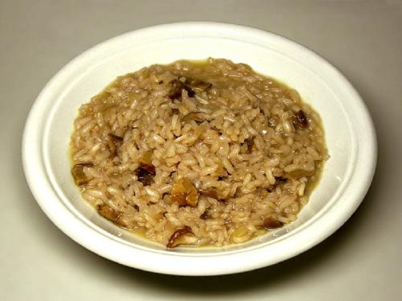 Sauteed Brown Rice and Mushrooms Sauteed Brown Rice and Mushrooms picture