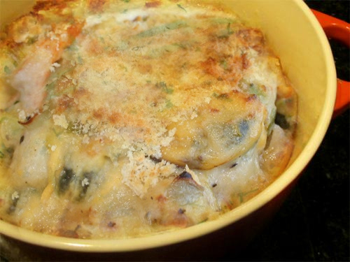 Scallops Coquille Scallops Coquille picture