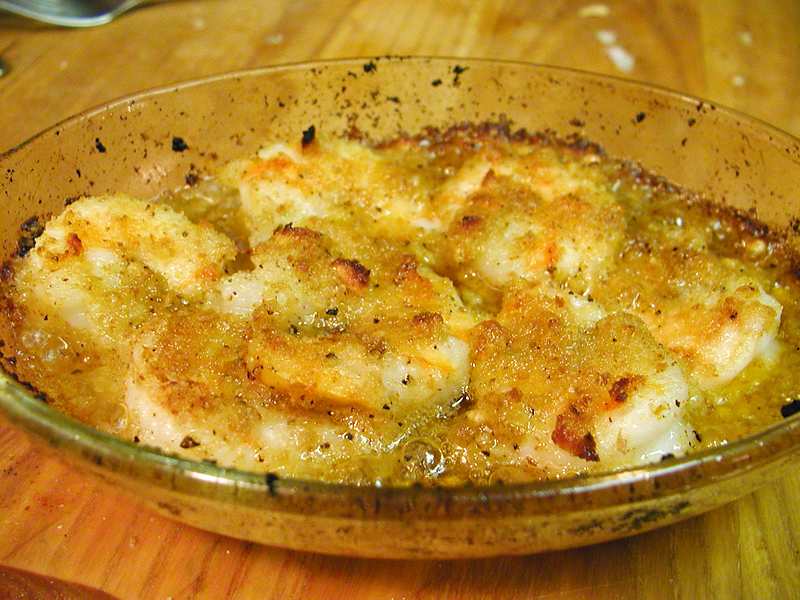 Microwave Garlic and Shrimp Scampi Microwave Garlic and Shrimp Scampi picture