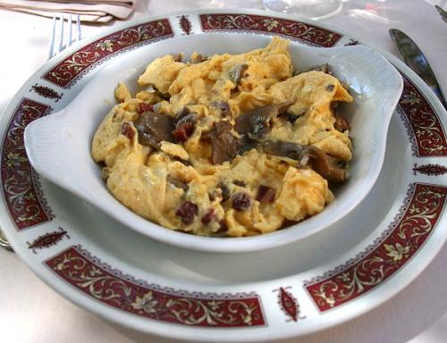 Microwave Scrambled Eggs with Mushrooms Microwave Scrambled Eggs with Mushrooms picture