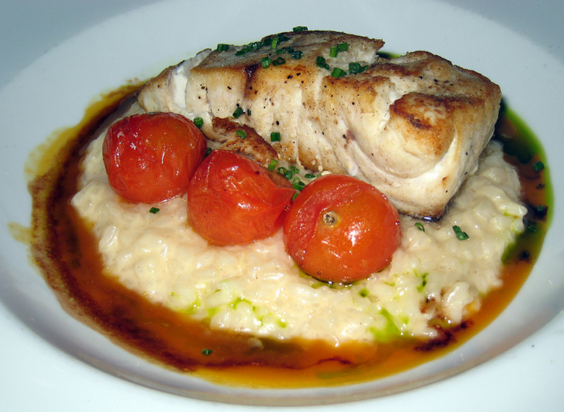 Barbecued Bass Steaks Barbecued Bass Steaks picture