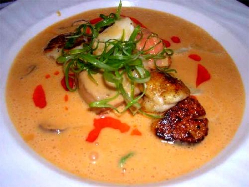 Seafood and Tomato Bowl Seafood and Tomato Bowl picture