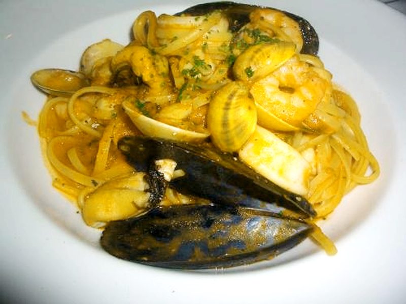 Fricassee of Scallops, Shrimp, Oysters, and Blue Crab Fricassee of Scallops, Shrimp, Oysters, and Blue Crab picture