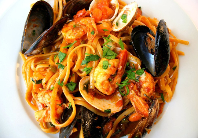 Seafood Pasta Seafood Pasta picture