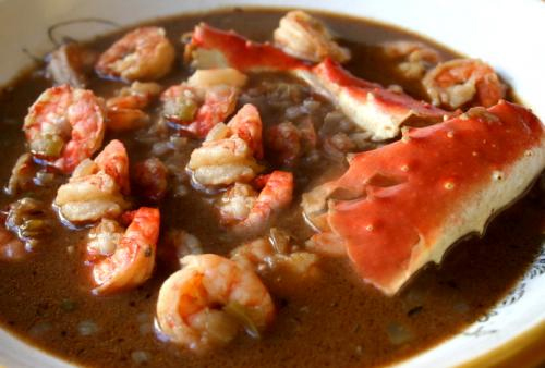 Seafood Tomato Gumbo Seafood Tomato Gumbo picture