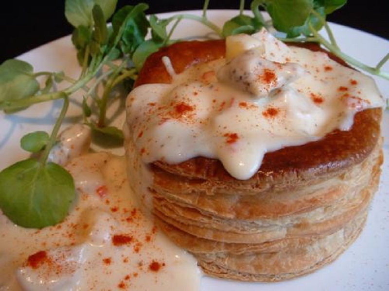 Seafood Vol Au Vent Seafood Vol Au Vent picture