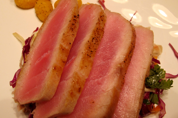 Seared Ahi Tuna Steaks Seared Ahi Tuna Steaks picture
