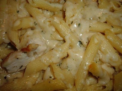Seasoned Noodles Alfredo Seasoned Noodles Alfredo picture