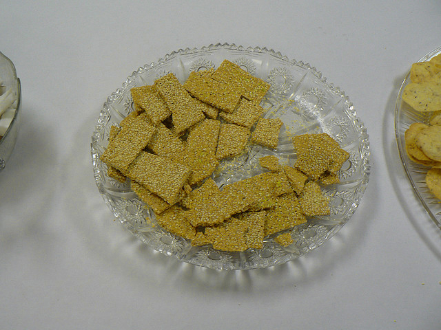 Mom's Sesame Corn Crisps Mom's Sesame Corn Crisps picture