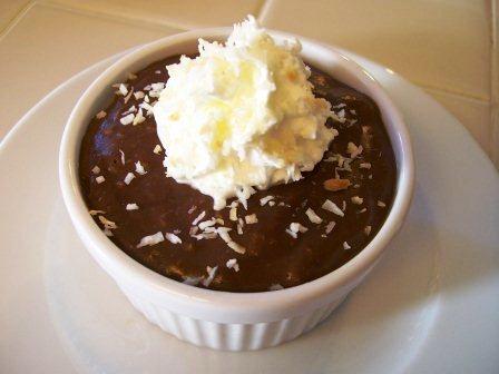 Chocolate Baked Custard Chocolate Baked Custard picture