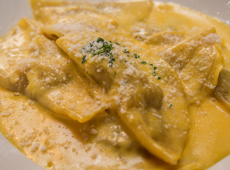 Shrimp Agnolotti with Coriander and Zucchini Shrimp Agnolotti with Coriander and Zucchini picture