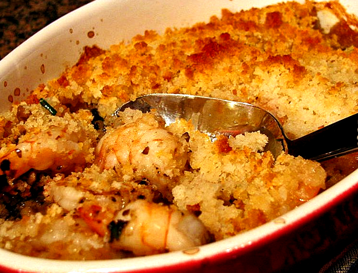 Gourmet Shrimp And Cheese Casserole Gourmet Shrimp And Cheese Casserole picture