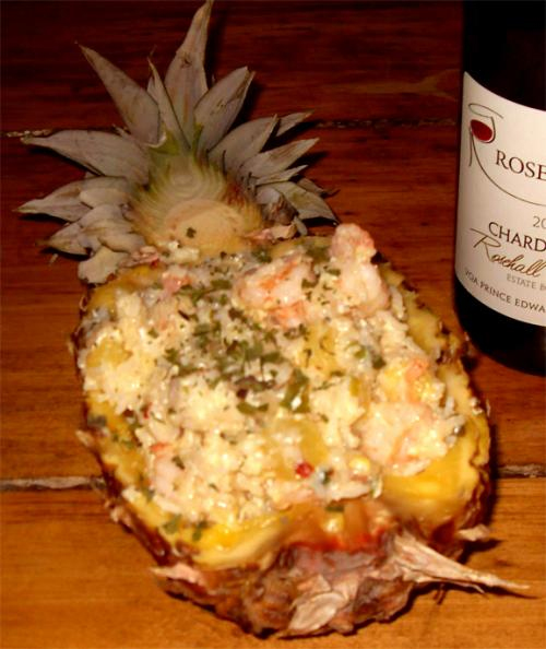 Buffet Shrimp Pineapple Buffet Shrimp Pineapple picture