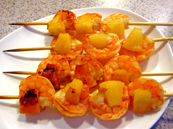 Curried Shrimp Kabobs Curried Shrimp Kabobs picture