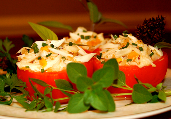 Tomato Shrimp Baskets Tomato Shrimp Baskets picture
