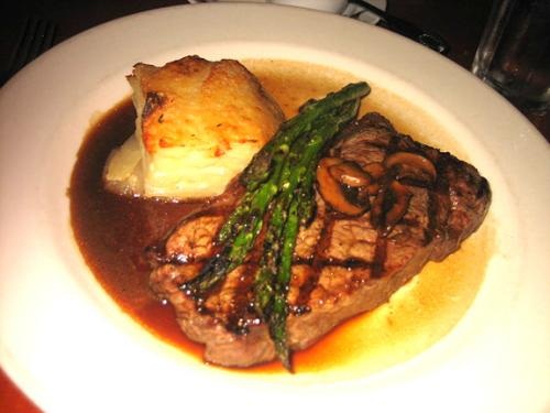 Sirloin Steak with Red Wine Sirloin Steak with Red Wine picture
